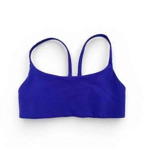 Lululemon Flow Y Bra Nulu Purple Light Support Yoga Sports Bra LW2DQ0S Size 6